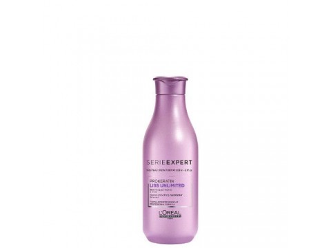 LOREAL Kondicionierius Nepaklusniems Plaukams L‘Oreal Liss Unlimited Keratinoil Complex 200 Ml